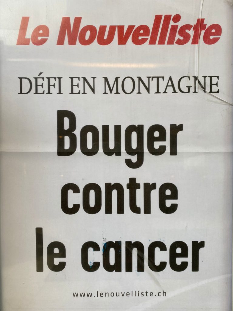 Bouger contre le cancer