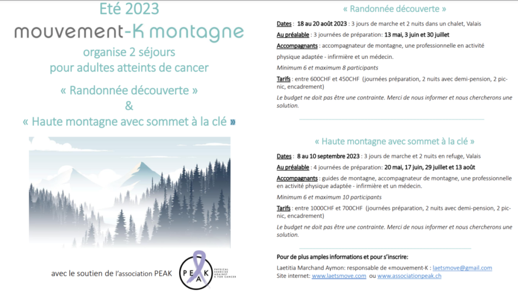 Mouvement-K montagne été 2023