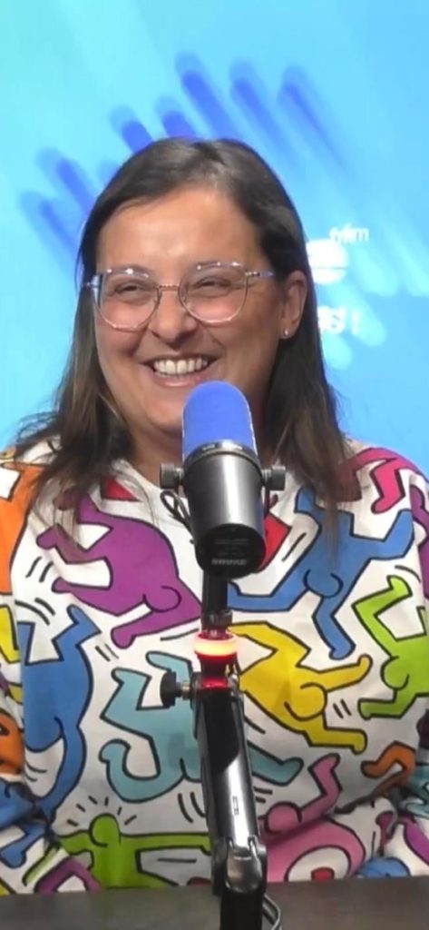 Caterina parle du trek sur Rhône FM
