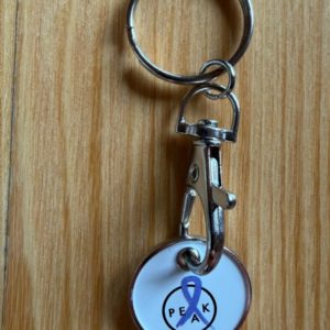 Porte-clés avec jeton chariot